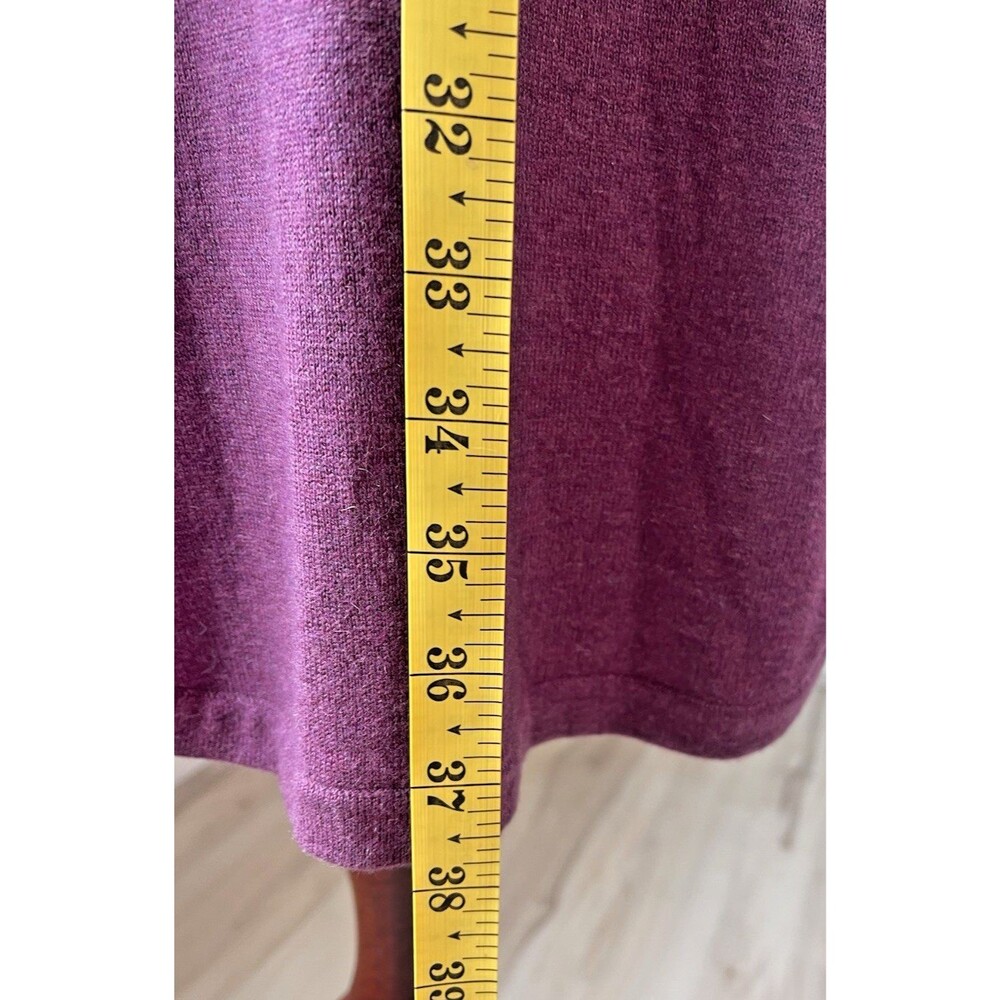 Smartwool NEW womens hooded wool knee length colorful sweater dress Medium - Picture 6 of 7